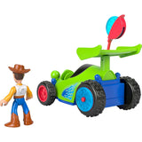 Fisher Price Imaginext Woody & R.C. Play Set, with 3-inch Action Figure, Toy R.C. Vehicle & 2 Projectiles, Inspired by Disney and Pixar Toy Story