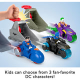 DC Imaginext Batman Super Friends Launcher Toy Adventure Gotham Hero Action Shooter Toy