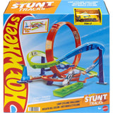 Hot Wheels Toy Car Track Set, Action Loop Cyclone Challenge, 18-in Tall, 2 Ways to Play & Easy Storage, with 1:64 Scale Vehicle