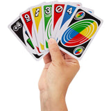 Mattel UNO Spin Card Game for Kid, Adult & Family Nights, Classic Play with Toy Spinner, New Challenges & Rules, Rainy Day Activity
