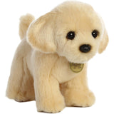 Aurora Adorable Miyoni Tots Golden Lab Pup Stuffed Animal - Lifelike Details Make a Cherished Companion - Perfect for Decorating Bedrooms or Classrooms - Brown 8.5 Inches