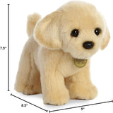 Aurora Adorable Miyoni Tots Golden Lab Pup Stuffed Animal - Lifelike Details Make a Cherished Companion - Perfect for Decorating Bedrooms or Classrooms - Brown 8.5 Inches