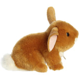 Aurora Adorable Miyoni Tots Playful Baby Bunny Stuffed Animal - Lifelike Details Make a Cherished Companion - Perfect for Decorating Bedrooms or Classrooms - Ginger 7.5 Inches