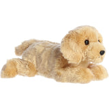 Aurora® Adorable Flopsie Goldie™ Stuffed Animal - Used to Create Imaginative Play Adventures - Perfect for Birthdays, Kids and Adults, All Ages - Brown 12 Inches
