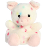 Aurora® Adorable Palm Pals™ Patsy Funfetti Pig™ Stuffed Animal - Fun Collectible Plush for Kids and Adult Collectors - Perfect for Decorating Rooms and Birthday Gifts - White 5 Inches
