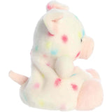 Aurora® Adorable Palm Pals™ Patsy Funfetti Pig™ Stuffed Animal - Fun Collectible Plush for Kids and Adult Collectors - Perfect for Decorating Rooms and Birthday Gifts - White 5 Inches