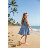 Bonnie Jean Tiered Knit Sleeveless Dress