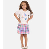 Bonnie Jean Maisie Butterfly Skirt Set