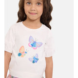 Bonnie Jean Maisie Butterfly Skirt Set