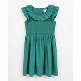 Bonnie Jean Ashley Ruffle Smocked Woven Sundress
