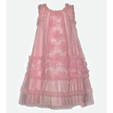 Bonnie Jean Zoey Ruffle Shift Party Dress