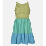 Bonnie Jean Mia Color Block Knit Dress