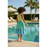 Bonnie Jean Mia Color Block Knit Dress