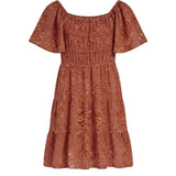 Bonnie Jean Savannah Pebble Flutter Sundress