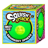 Ja-Ru Smiley Squish Attack Neon Sensory Ball,  Randomly Selected