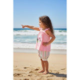 Bonnie Jean Ladybug Ruffle Tank to Seersucker Bubble Short Set
