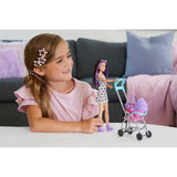 Barbie Skipper Babysitters, Inc. Playset with Skipper Babysitter Doll (Brunette), Stroller, Baby Doll & 5 Accessories, Toy for 3 Year Olds & Up