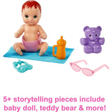 Barbie Skipper Babysitters, Inc. Playset with Skipper Babysitter Doll (Brunette), Stroller, Baby Doll & 5 Accessories, Toy for 3 Year Olds & Up