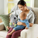 isher-Price Soothe ‘n Snuggle Koala Baby Toy - Musical Plush, Portable Sound Machine, Breathing Motion, Lights, Newborns Ages 0+ Months