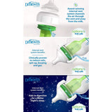 Dr. Brown's 9 oz Options+ Wide-Neck Bottles, 2-Pack