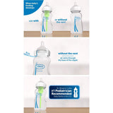 Dr. Brown's 9 oz Options+ Wide-Neck Bottles, 2-Pack