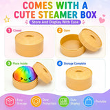 Dumpling Squishy Mystery Box, Random 1 of 14 Colors, Cute Squishy Dumpling Toy, Randomly Selected
