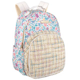 Jessica Simpson 16" Floral Boucle Backpot with Laptop Sleeve, Perfect for School & Travel