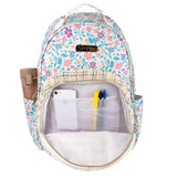 Jessica Simpson 16" Floral Boucle Backpot with Laptop Sleeve, Perfect for School & Travel