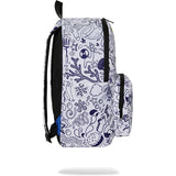Space Junk Unisex Scribble SpongeBob Square Pants Ultimate Multipurpose Backpack - Large (18.5" high)