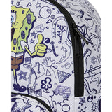 Space Junk Unisex Scribble SpongeBob Square Pants Ultimate Multipurpose Backpack - Large (18.5" high)