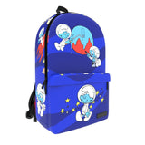 Space Junk Unisex Smurfs Painting Ultimate Multipurpose Backpack - Large (18.5" high)
