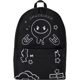 Space Junk Unisex Lineart Ultimate Multipurpose Backpack - Large (18.5" high)