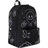 Space Junk Unisex Lineart Ultimate Multipurpose Backpack - Large (18.5" high)