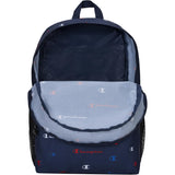 Champion Kids' Merit Backpack with Padded Straps, Water Bottle Pocket and Laptop Compartment for Daily Use