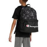 Champion Kids' Merit Backpack with Padded Straps, Water Bottle Pocket and Laptop Compartment for Daily Use