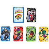Mattel Games UNO Junior Marvel Spidey and His Amazing Friends Card Game for Kids, Family Nights, Parties for 2-4 Players Ages 3+