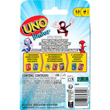 Mattel Games UNO Junior Marvel Spidey and His Amazing Friends Card Game for Kids, Family Nights, Parties for 2-4 Players Ages 3+