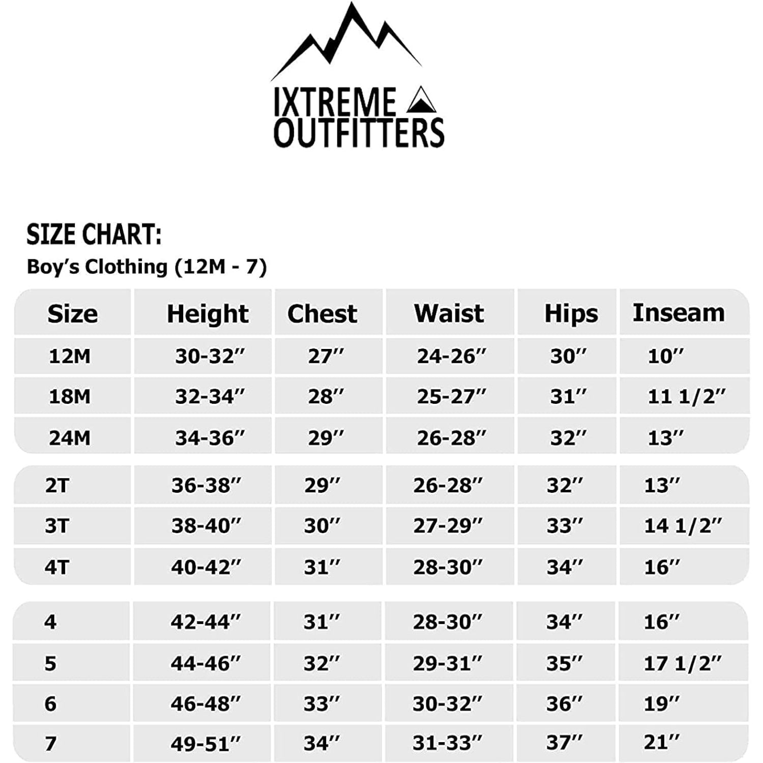 iXtreme Boys 12-24 Months Heavyweight Snowmobile Winter Snowsuit