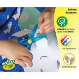 Crayola My First Safety Scissors, Toddler Art Supplies, 3 Count