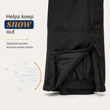 iXtreme Boys Waterproof Insulated Snow Bib Overalls with Adjustable Waistband