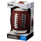 Franklin Sports All-Weather Synthetic Leather Outdoor Footballs - Extra Grip 1000 Footballs for Kids