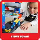 Hot Wheels City Stunt Garage Play Set