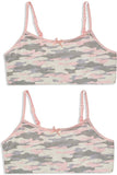 Rene Rofe Girls 7-16 Joelle Cotton Bralette 5-Pack