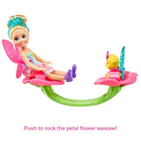 Mattel &#8203;Barbie™ Dreamtopia Chelsea™ Fairy Doll and Fairytale Treehouse Playset with Seesaw