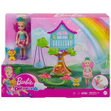 Mattel &#8203;Barbie™ Dreamtopia Chelsea™ Fairy Doll and Fairytale Treehouse Playset with Seesaw
