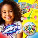 Ja-Ru Mini Mochi Squishy Animals Mystery Ball, Slow Rise Squishies for Kids (1 Ball, 5 Mochi Squishy Toy)