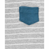 Carters 0-24 Months 2-Piece Colorblock Striped Bodysuit Set