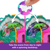 Polly Pocket Dolls & Playset, Peacock Garden Compact, Travel Toy