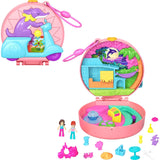 Polly Pocket Dolls & Playset, Adventure Moped Compact, Travel Toy