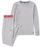 Nautica Womens Long Sleeve Waffle Thermal Set